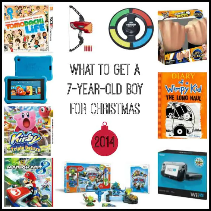 christmas ideas for 7 year old boy