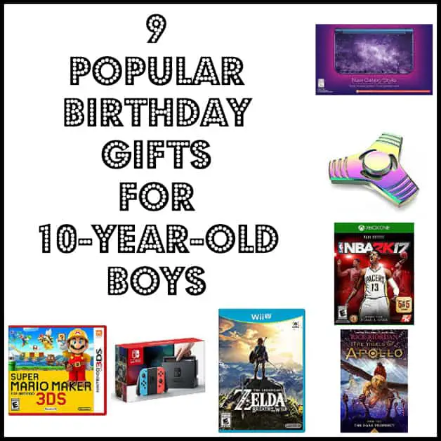 great birthday gifts for 10 year old boy