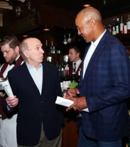 John Starks enjoying New York Sports Tours Launch
