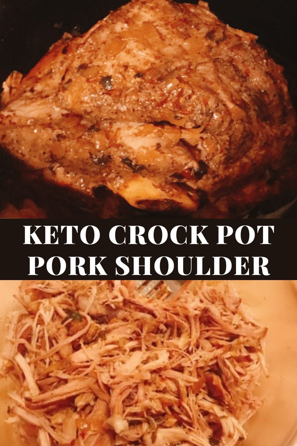 Slow Cooker Keto Pork Shoulder Recipe (Easy FallApartTender)