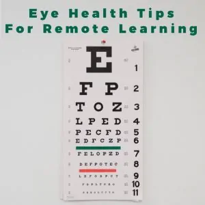 Important Eye Health Tips For Remote Learning