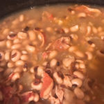 Southern Slow Cooker Black-Eyed Peas Recipe With Bacon