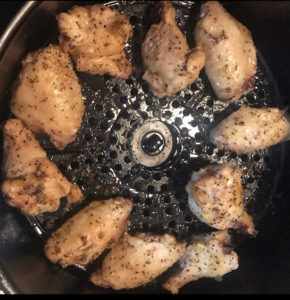 frozen chicken wings in air fryer
